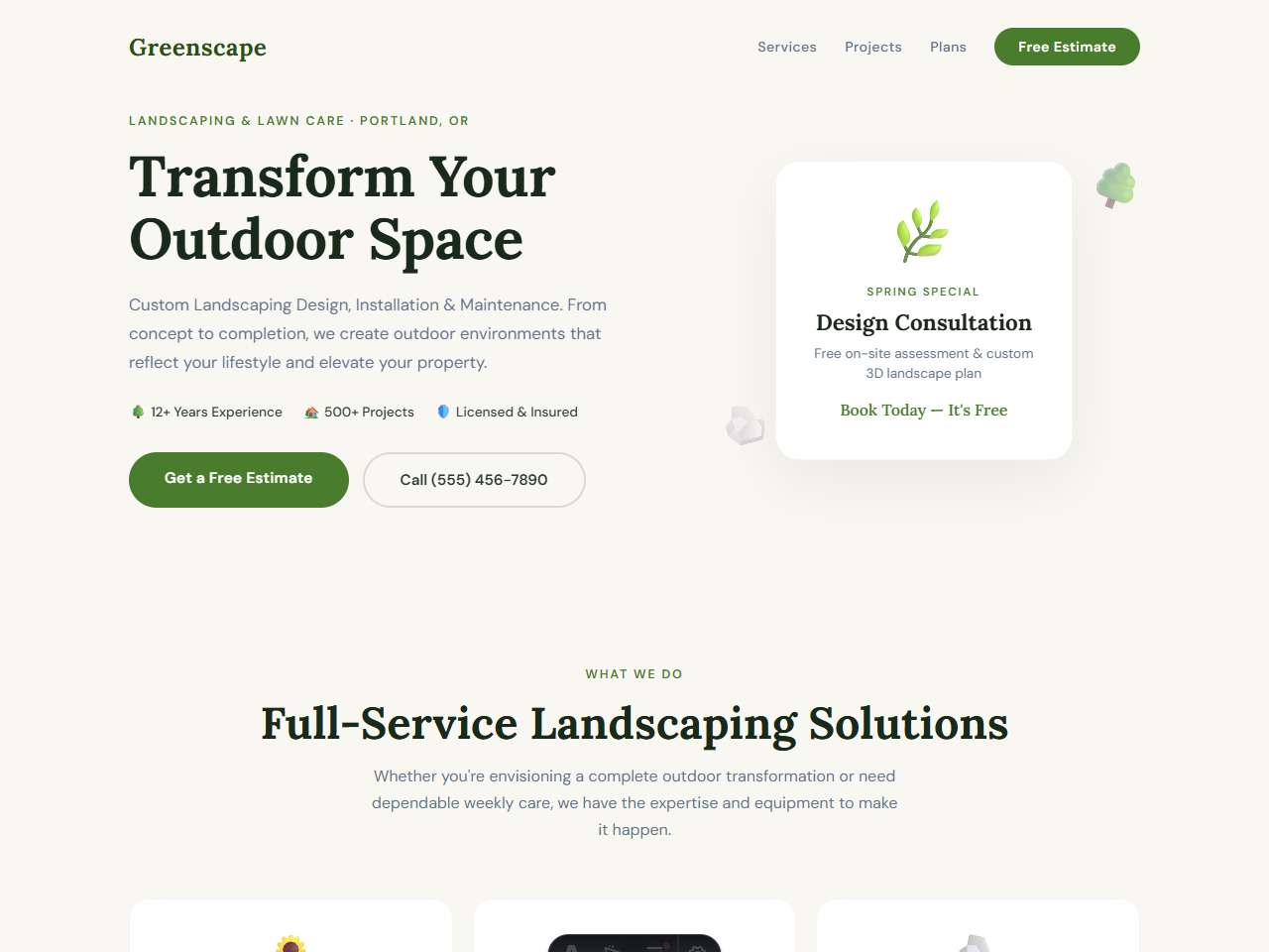 Greenscape Outdoor Design