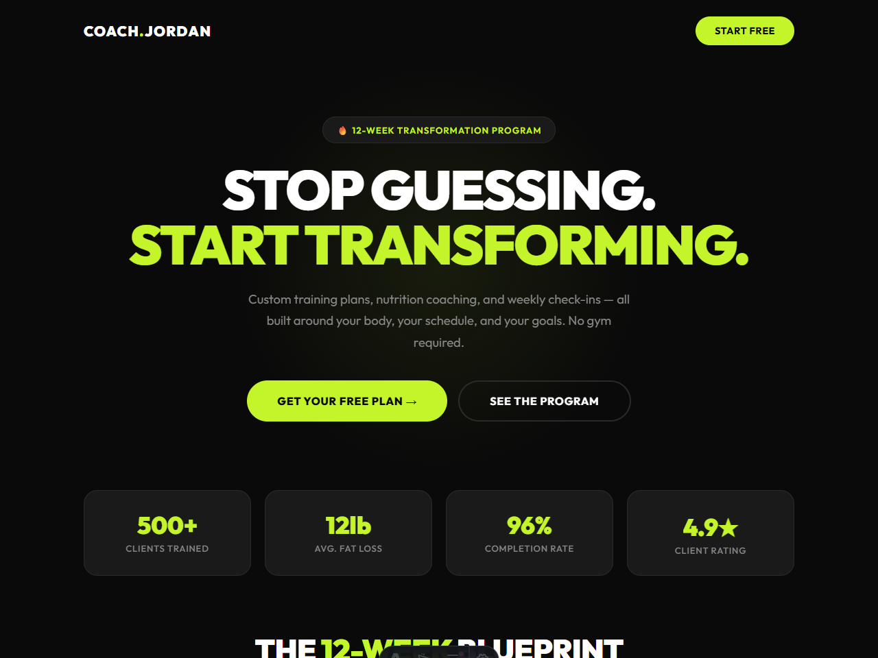 Coach Jordan Fitness