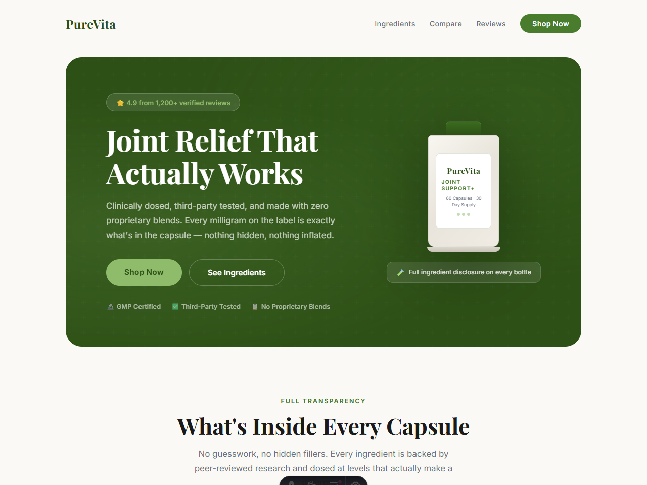 PureVita Supplements